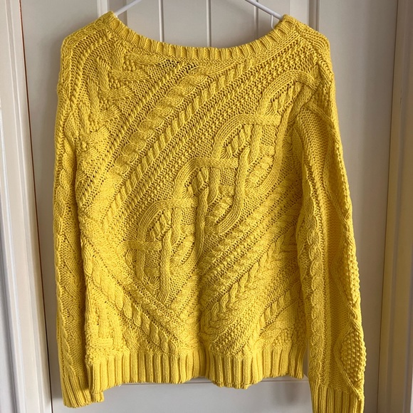 Like new Polo Ralph Lauren cable 100 %cotton sweater, Sz small - Picture 4 of 4